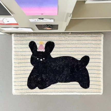 두툼한 귀여운 동물 발매트 욕실매트 화장실매트 다용도매트