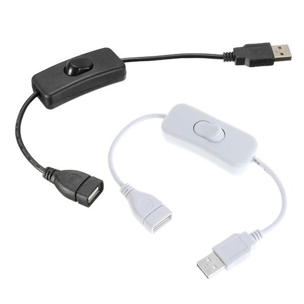 USB 스위치 케이블 전원 케이블 연장 스위치 30cm