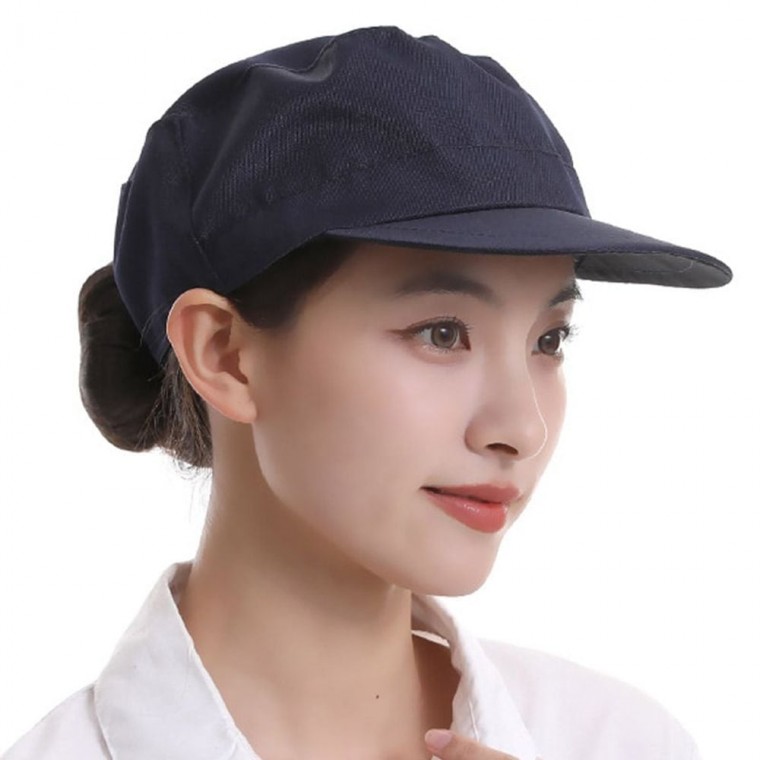 ST 주방 방진캡 작업모자 식당모 조리원 조절가능 위생모 2p