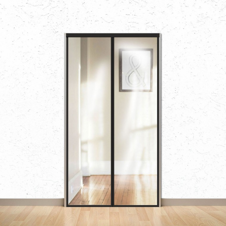 삼정크린마스터 프리미엄 보온용 자석 방풍커튼 소 90x210cm 블랙