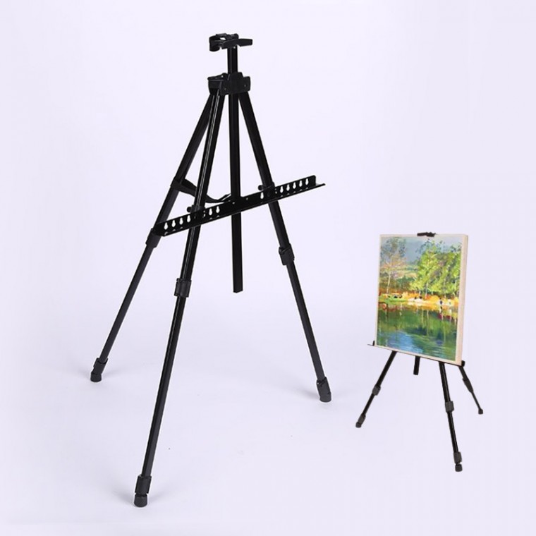 접이식 철제 이젤 그림 받침대 거치대 3단 DD-13001