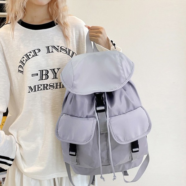 포켓 보부상 데일리 남녀공용 심플 백팩 CH-3111Y