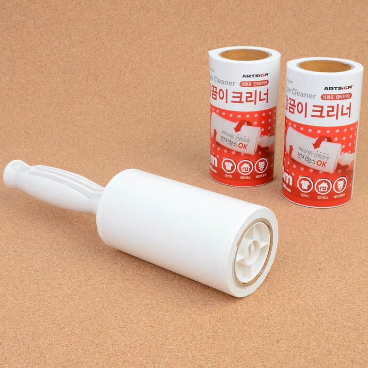 깔끔이 크리너 테이프크리너 머리카락제거 보풀제거 먼지제거 크리너 테이프클리너