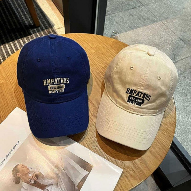 레터링 볼캡 야구 모자 6color 남녀 공용 데일리 캐주얼 여름 커플 스트릿 패션