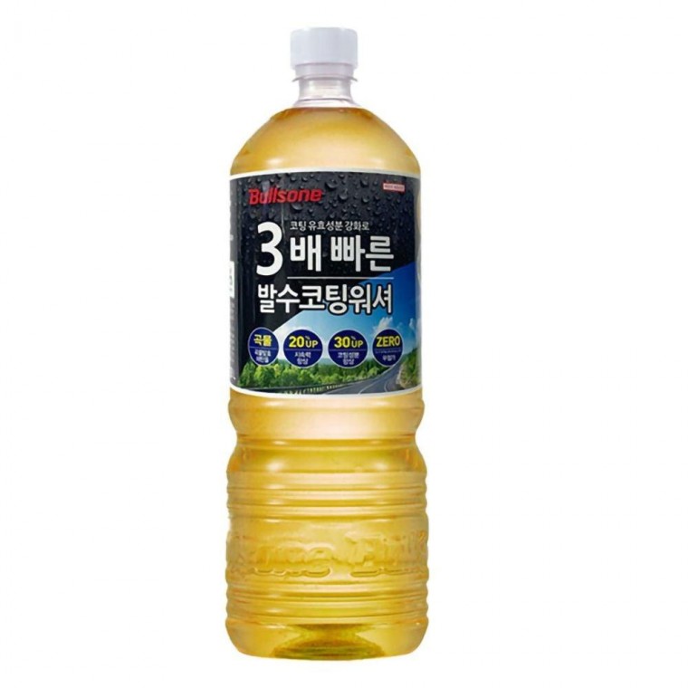 차량 관리 3배 빠른 발수 코칭 자동차 워셔액 1800ml 자동차세 차용품 세차 왁스