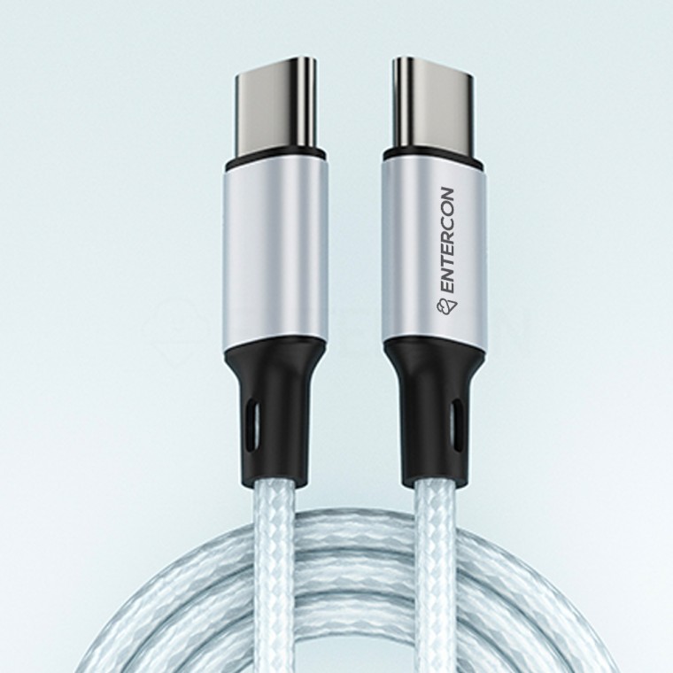 엔터콘 USB C to C 케이블 데이터 충전 60w
