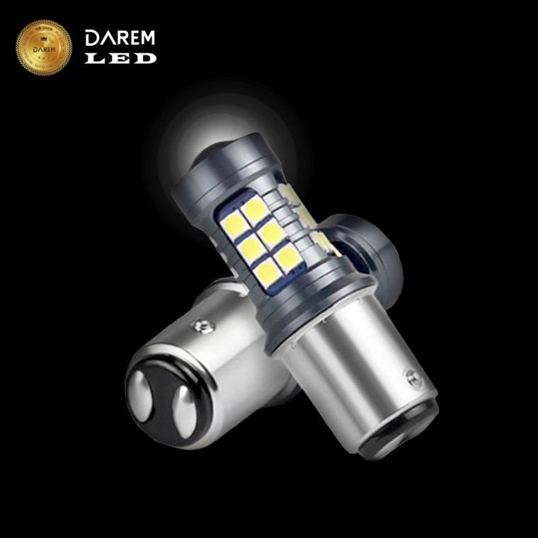 차량용 테일램프 LED 전구 2way 27SMD 12V 자동차 후미등 브레이크등