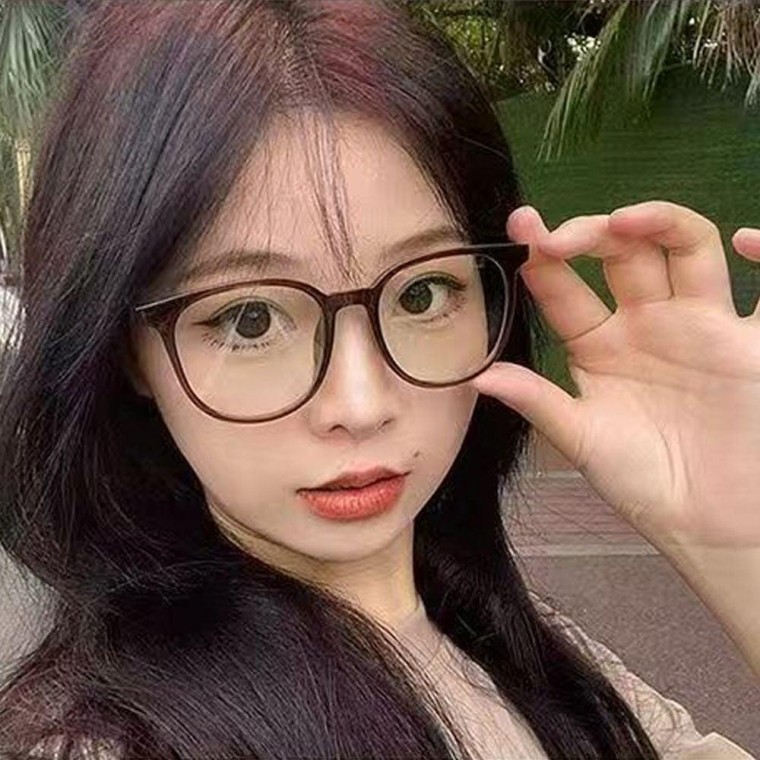 앤디아 베이직 라운드 뿔테안 안경테 소품