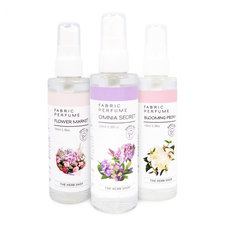 100ml 더허브샵 섬유향수 블루밍피오니
