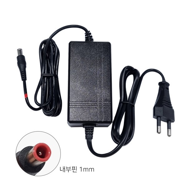 DC 12V 2A 어댑터 핀타입 6.5x4x1mm 와이파이 공유기 AP 무선랜 직류전원장치
