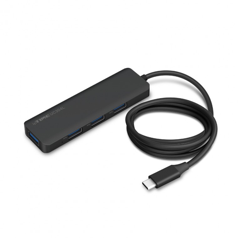 아이피타입 4포트 USB허브 C타입 C304L 선길이1.5m USB3.0