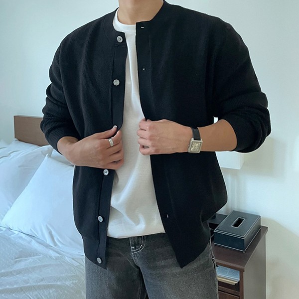 데일리 남성 캐주얼 디자인 봄가을 가디건 IS-JK17