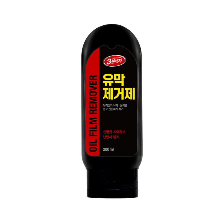 자동차 앞유리 유막제거제 빗길 시야확보 유막 물때 제거 클리너