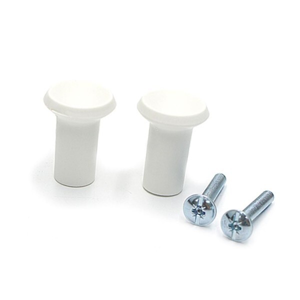 이케아 GUBBARP 구바르프 손잡이 21mm 화이트 2개입