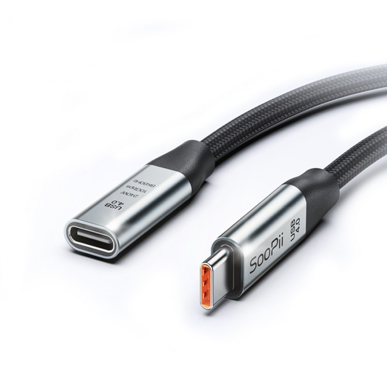 수피 USB4 240W 8K 초고속 연장 케이블 S43E 1m