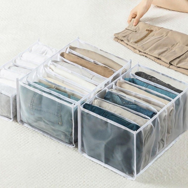 의류 수납함 서랍 정리함 바지 수건 옷장 옷정리 속옷 부직포 양말 티셔츠 보관 칸막이
