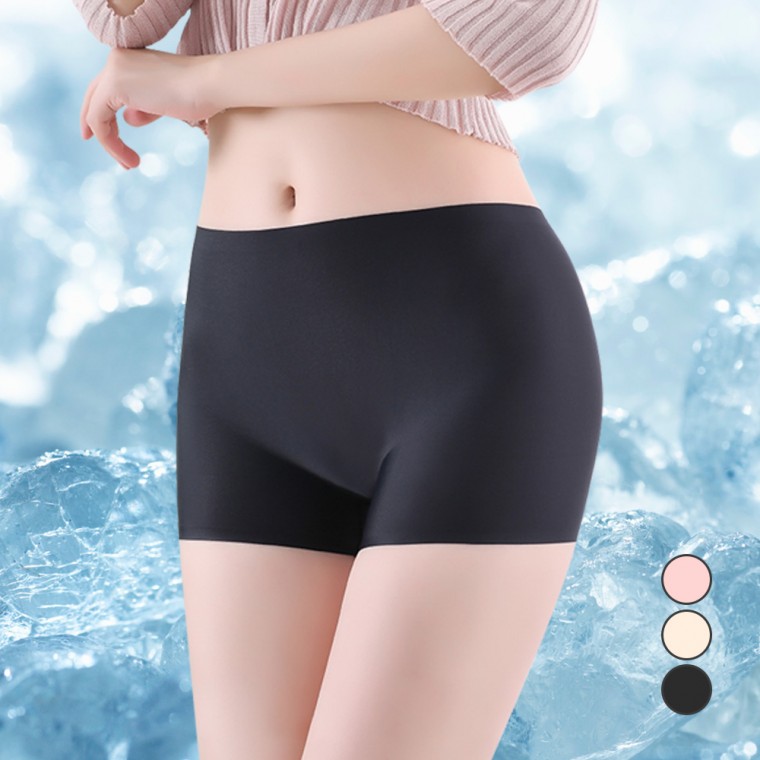 속옷 팬티 얼음 심리스 사각 트렁크 필라테스