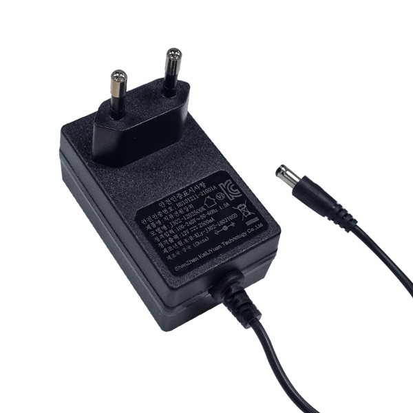 DC 12V 2.5A 어댑터 벽걸이형 직류전원장치 셋톱박스 공유기 CCTV 2500mA