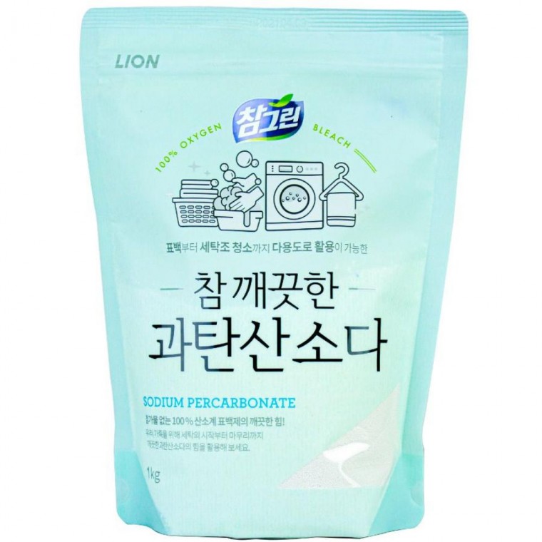 라이온 참그린 참깨끗한 과탄산소다 1kg