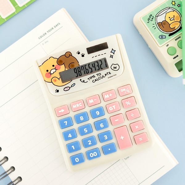 카카오프렌즈 춘식이 오디너리 데스크 계산기
