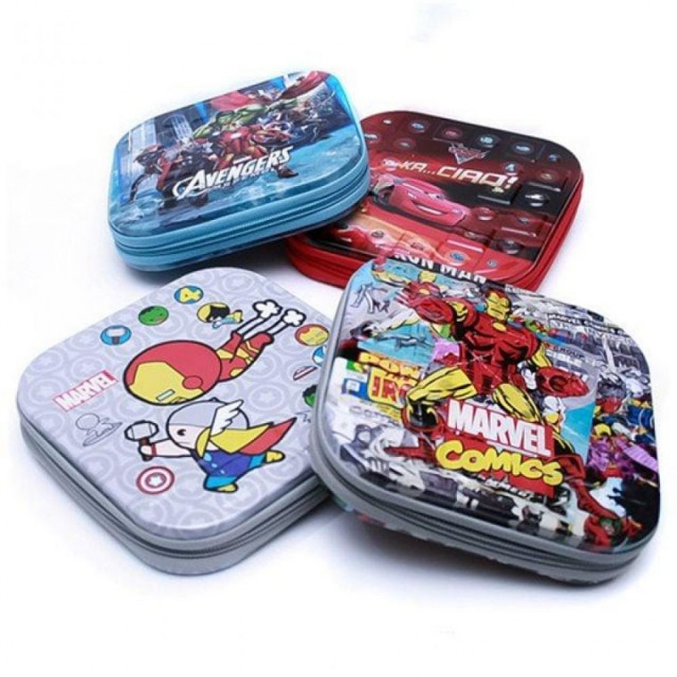 (TKDS) CAR 어밴져스 캐릭터 CD DVD 케이스 아이언맨 헐크 캡틴 아메리카