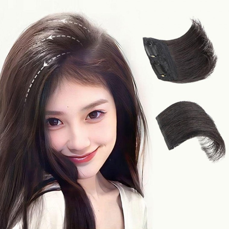 뿌리 볼륨 가발 정수리 옆머리 부분 헤어피스 붙임 옆머리가발 여자가발 남자가발 헤어뽕