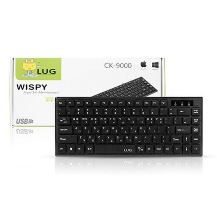 러그(LUG) WISPY CK-9000 미니키보드 USB 러그 유선