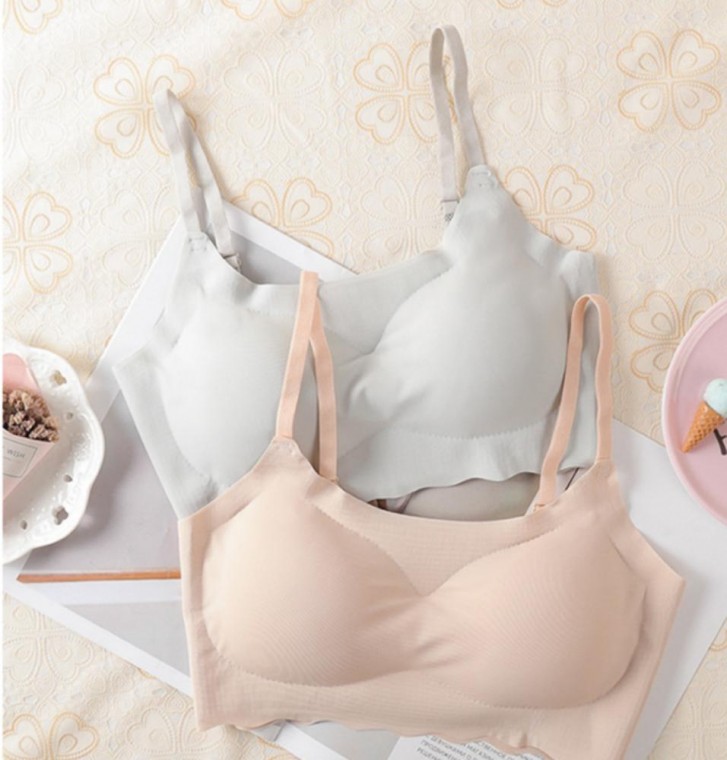 편한 베이직브라 베이직 노와이어 심리스 U넥 물결라인