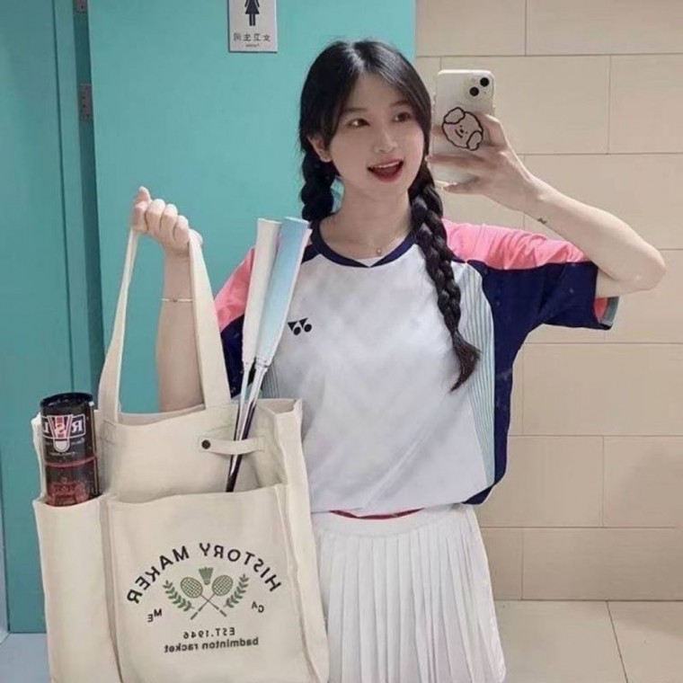 배드민턴가방 스포츠 라켓 캔버스 배드민턴 테니스 헬스 가방 에코백