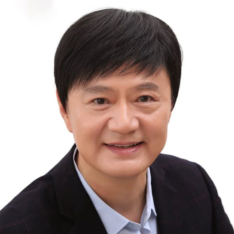 ST 아버지 인모 가발 남자 통가발 자연스러운 어른신 무대 연출 짧은머리