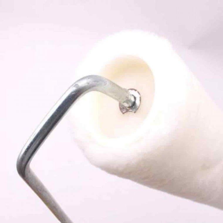 흰색롤러23cm 벽지롤러 롤러붓 페인트칠하기도구 롤러브러쉬