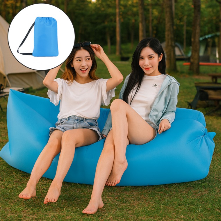 1인용 빈백 카페 야외의자 휴대용 에어소파 실내 공기 소파
