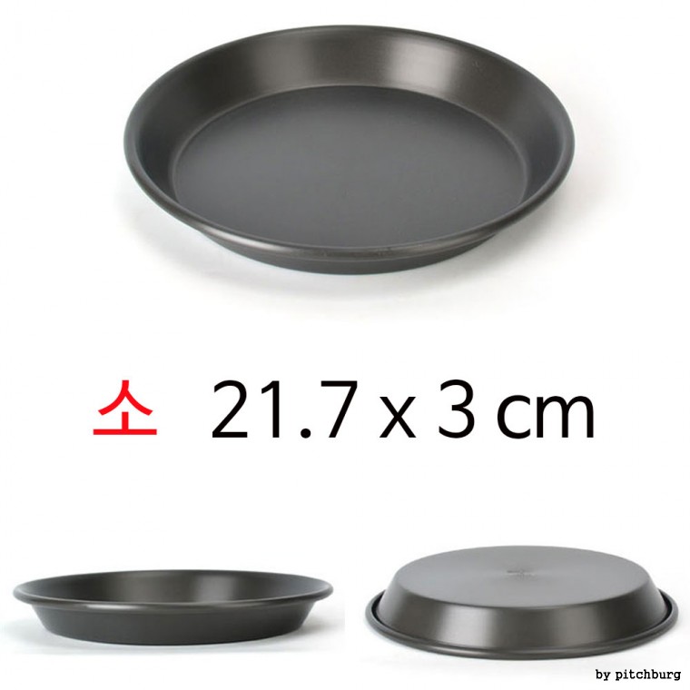튼튼한 경질 피자팬 파이팬 소 21.7x3cm 1p