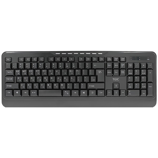 TGIC TGC WK220 무선 키보드 슬림 저소음