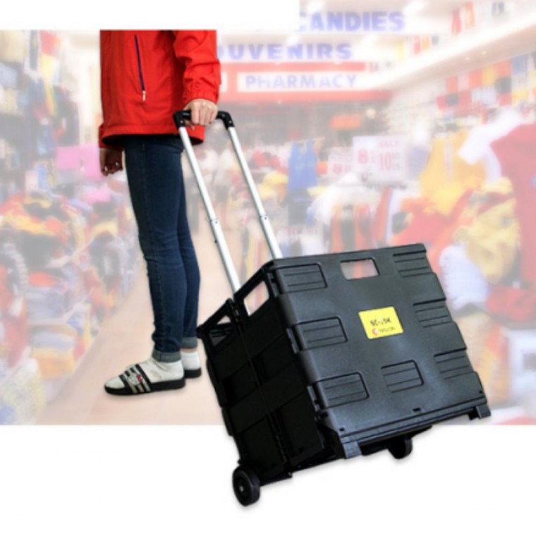 쇼핑 쇼핑카트 다용도 접이식 접이식 카트 실용적인 다용도