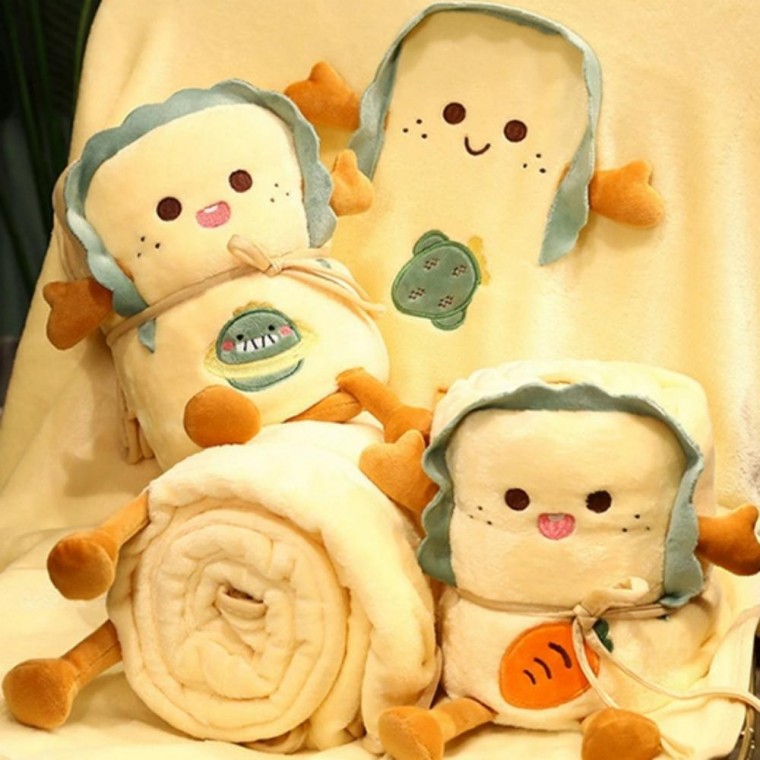 귀여운 극세사 캐릭터 무릎담요 휴대용 사무실용 사무실담요 소파담요 쇼파담요