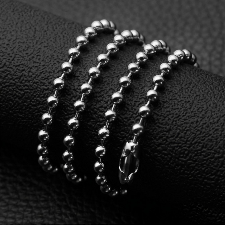써지컬스틸 군번줄 체인목걸이(3.2mm)