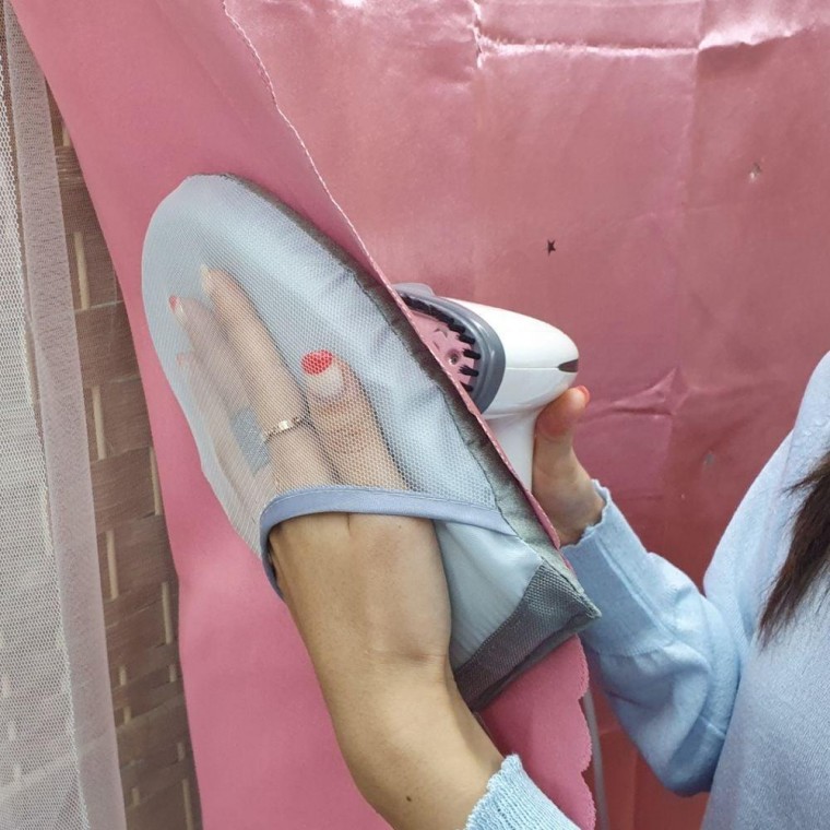 핸드 스팀다리미 다림질 장갑 다리미판 다리미질 패드