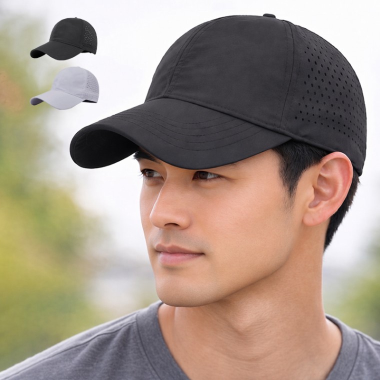 홀 후면 통풍 남성 디테일 스포츠 볼캡 모자 BM-408