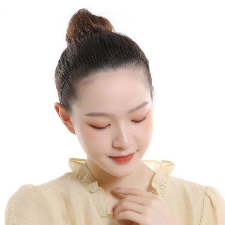 잔머리 고정핀 C타입 머리띠 똥머리 헤어 머리묶기 헤어밴드 연출 다용도핀 실핀 뒷머리