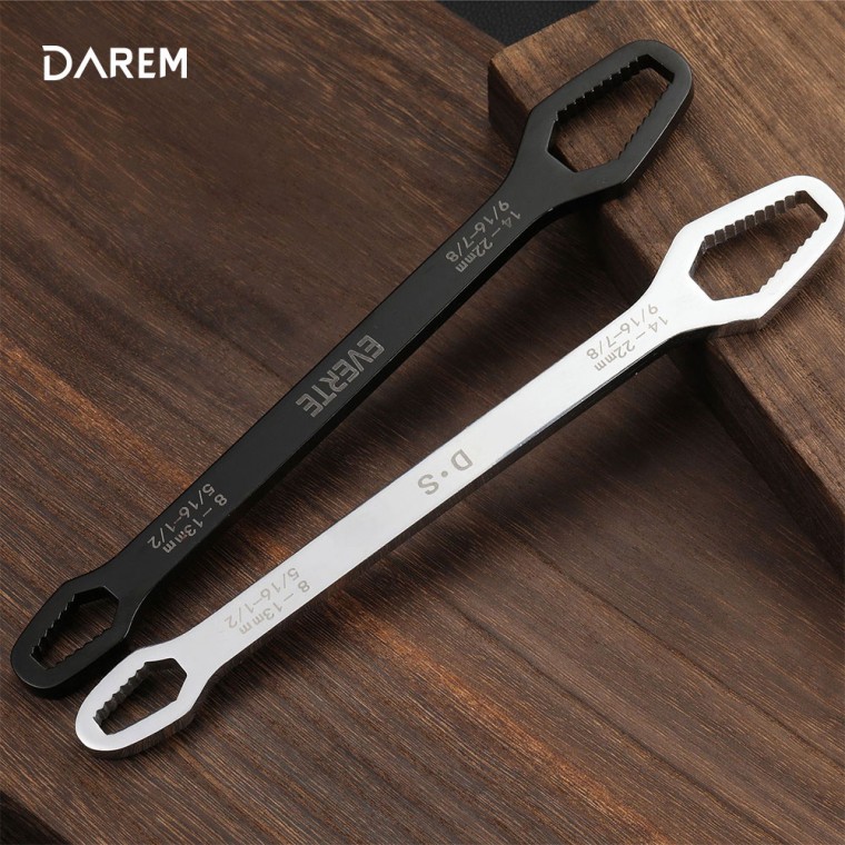 다목적 만능 렌치 스패너 소켓 양용 육각 볼트 너트 자전거 정비공구