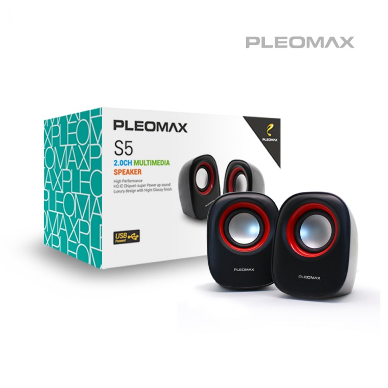 PLEOMAX S5 USB 2채널 스피커