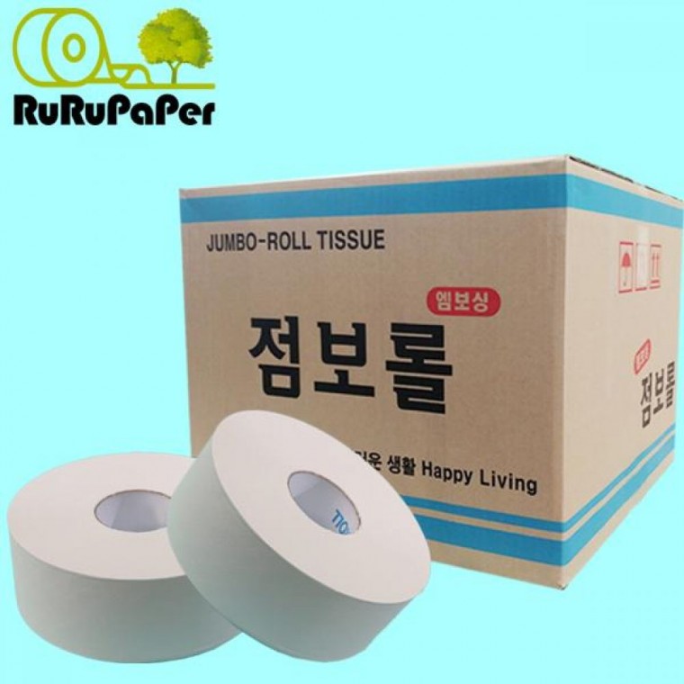 루루 2겹 점보롤 지 위생용품 점보롤 부드러운 생활 2겹 가정용 화장