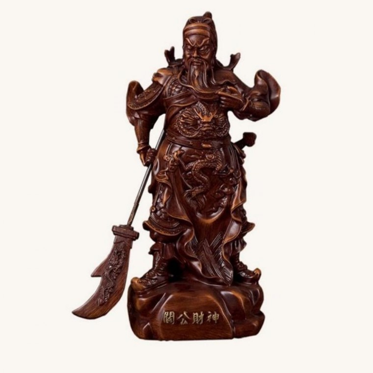 관우 조각상 관우피규어 거실장식품 인테리어장식품