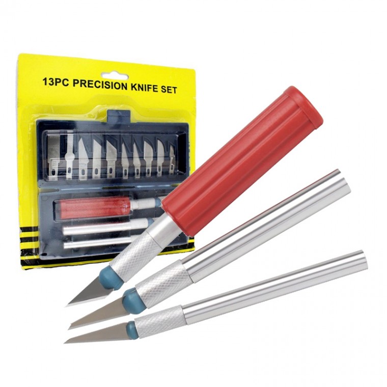 조각칼 목공예 아트 칼 세트 13PC RD-10664