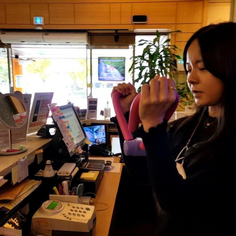 필라테스 쪼임이 핑크 여자 케겔 운동 기구 하체 상체 홈트