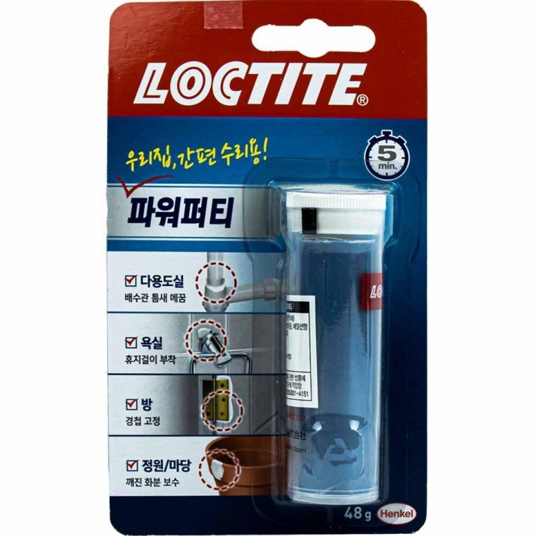 록타이트 파워퍼티 접착제 48g