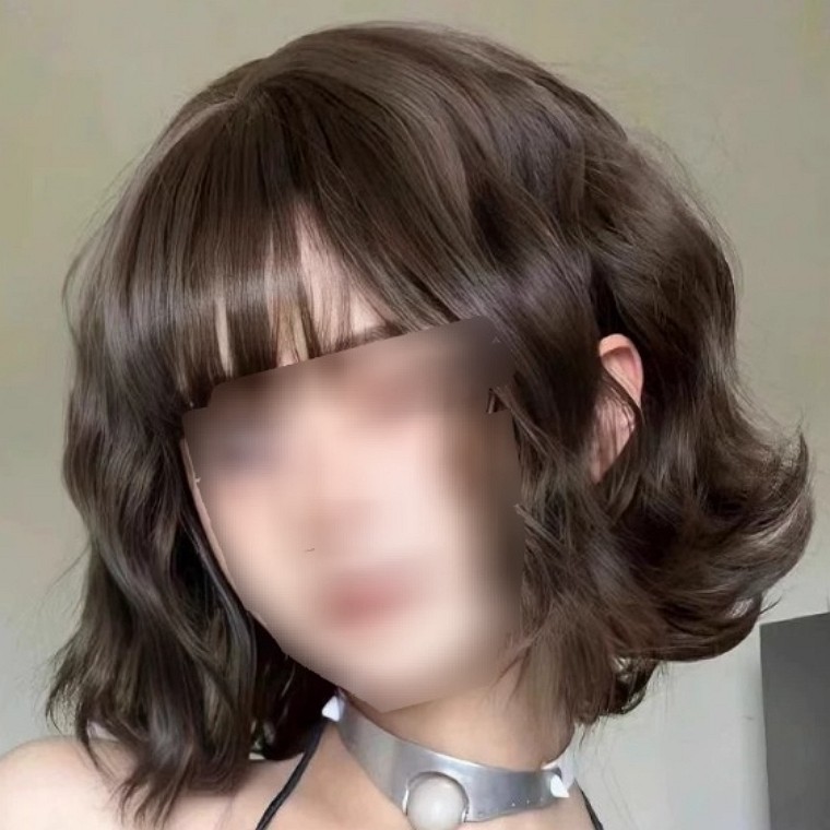 콜드컬러 단발 위그 짧은 머리 패션가발