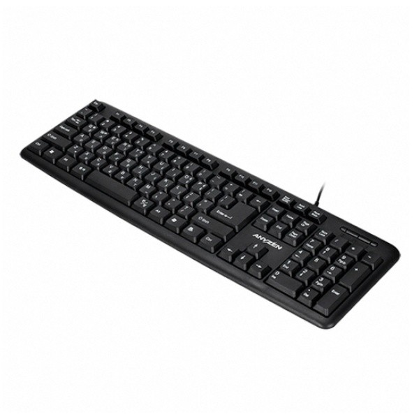 ANYZEN K100U 유선키보드 키스킨포함