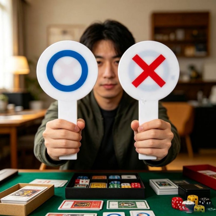 게임 퀴즈 OX 팻말 5p 세트 (만 14세 이상) 체육대회 행사 단체게임 양면판